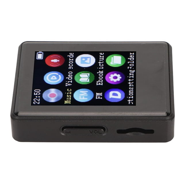 Reproductor de mp3 5.0 Hifi FM Radio Reproductor de Música Portátil para Correr