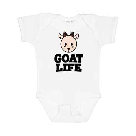 

Inktastic Goat Life Gift Baby Boy or Baby Girl Bodysuit