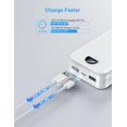 thumbnail image 4 of Cargador portátil Ffnpua 20000 mAh USB C Power Bank con enchufe de pared, 4 of 9