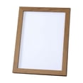 thumbnail image 1 of Photo Frame, Minimalism/ Picture Frame, Desktop and Wall Hanging Picture Display Dark Wood 7inch, 1 of 8