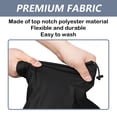 thumbnail image 5 of Anti-Slip Rain Shoe Covers, AYAMAYA Reusable Waterproof PVC Boot Covers with Zipper for Men Women Kids (XL-US 10) 1 Pack, 5 of 10
