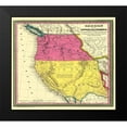thumbnail image 2 of Mitchell 16x15 Black Modern Framed Museum Art Print Titled - California, Oregon - Mitchell 1846, 2 of 5