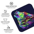 thumbnail image 4 of Disketp Howling Wolf Funny Coasters,6 Pcs Leather Coasters With Holder, Perfect Housewarming Hostess Gifts,Protect Furniture From Water Marks Scratch And Damage, 4 of 9
