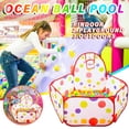 thumbnail image 2 of Tienda de campaña para niños, casa de juegos, piscina de bolas, piscina, camping, HUOGUO, 2 of 5