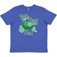 thumbnail image 3 of Inktastic Two Peas in a Pod with Faces Youth T-Shirt, 3 of 5