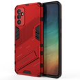 thumbnail image 1 of Slim Case compatible Samsung A82 5G Shockproof Dual-Layer Stand Cover:Red (G Need ), 1 of 5