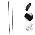 thumbnail image 3 of WRITWAA 2Pcs Over Door Hanging Organizer Bag PP Black for Household Users, 3 of 6