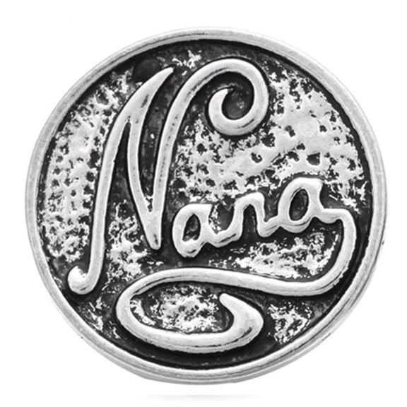 Nana Enamel Snap Jewelry Ginger Charm Button, For Interchangeable DIY Customizable Accessories