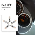 thumbnail image 3 of KAKOWELY 5pcs T5 LED Bulbs for Car Interior and Dashboard Lights for Instrument Panel Clock Light Car Interior Replacement Accessories,0.67X"X0.2"X0.2", 3 of 5