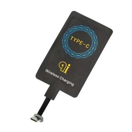 OkrayDirect Type-C Sticker QI Wireless Charging Charger Receiver For ZTE Zmax Pro