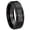 Black Polish Step Edge, variant on Islamic Shahada 8MM Beveled Edge Polish Black Tungsten Men Ring