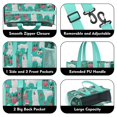 thumbnail image 3 of Teacher Tote Bag,Great Pyrenees Dog and Pioneer Flower Teacher Utility Tote Bag,Large Work Tote Bags for Women with Multiple Pockets,Top Zipper Closure,13.8x10.6x6.7 Inch, 3 of 5