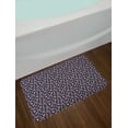 thumbnail image 2 of Watermelon Bath Mat, Continuous Summer Fruit as Half Round and Triangular Slices, Plush Bathroom Decor Mat with Non Slip Backing, 29.5" X 17.5", Dark Blue Grey Multicolor, by Ambesonne, 2 of 2