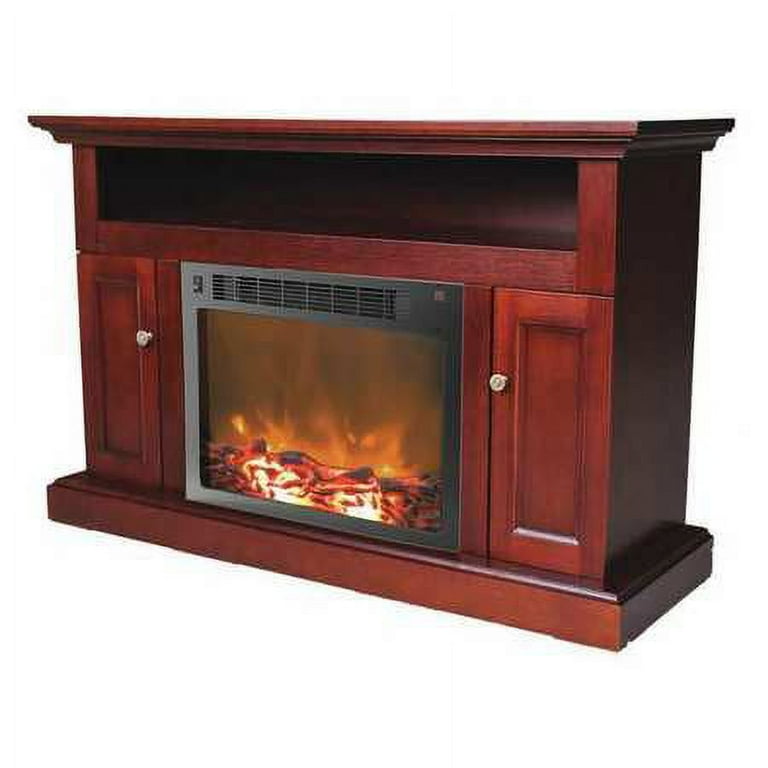 Cambridge Sorrento 47'' Electric Fireplace with Log Insert and