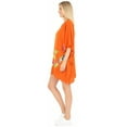 thumbnail image 2 of HAPPY BAY Women's Loose Party Bathing Suit Cover Ups 1X-2X Orange-AC273, 2 of 5