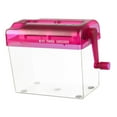 thumbnail image 3 of Manual Paper Shredder Mini A4 Size Hand Crank Shredder Home Paper Shredder, 3 of 8