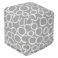 thumbnail image 3 of Majestic Home Goods Fusion Indoor Ottoman Pouf Cube, 3 of 5