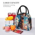 thumbnail image 5 of Rocae Colorful Cloud Shepherd Dog for Leakproof Lunch Box for Adults, Wide Opening Lunch Tote Bag, Reusable Lunch Cooler Bag, 5 of 6