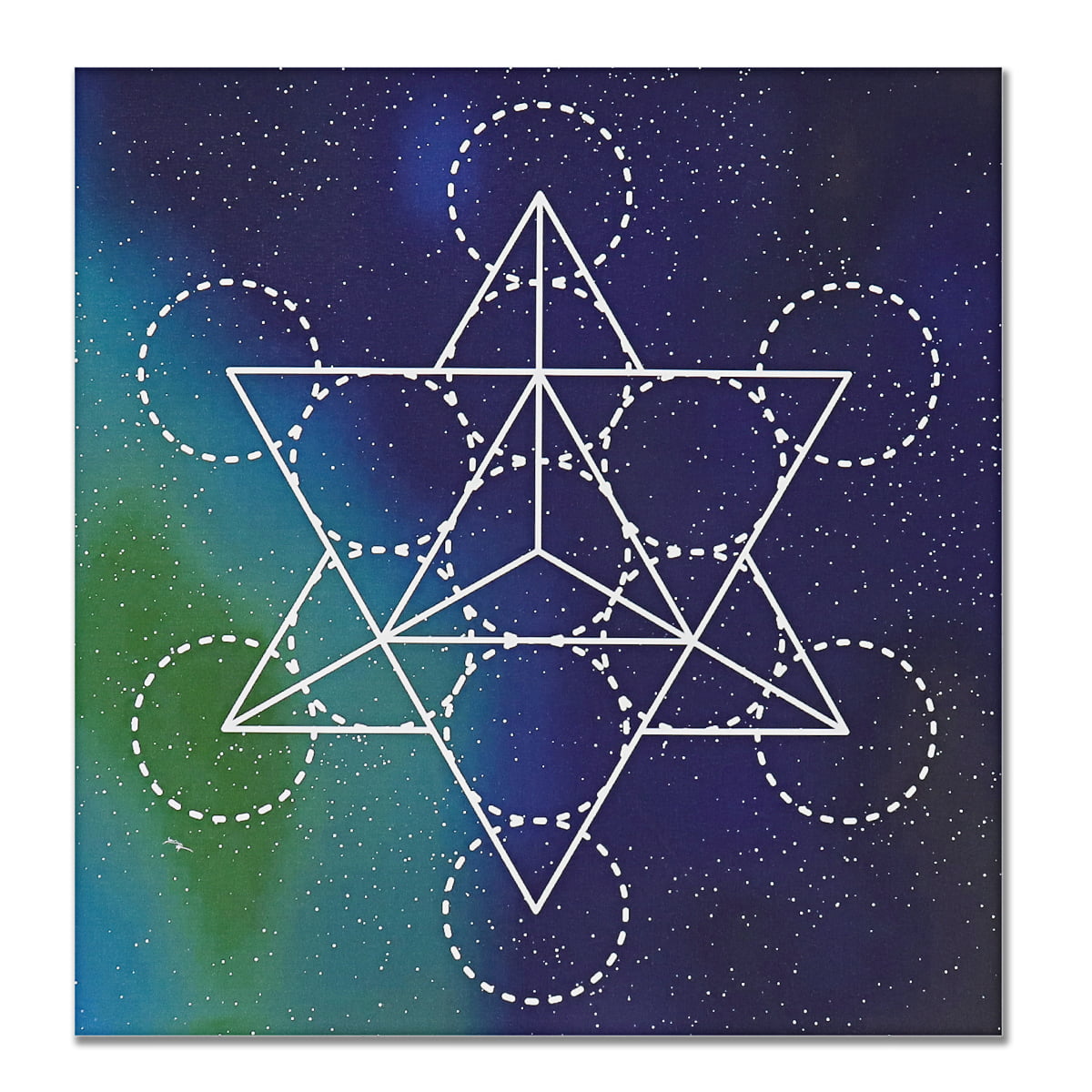 Metatron's cube chakras crystal grids,sacred geometry for altar piece and decor 