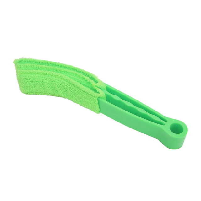 Window Blinds Duster, Easy Microfiber Practical Car Air Vent Duster For Air Vent Shutter Fan Green