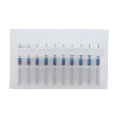 

2024 10pcs Carbide Router Cutting Bit Blue Corn End Mill Engraving Bit for CNC PCB Machinery (1.0mm)