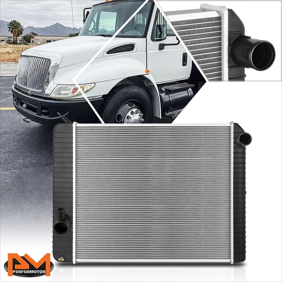 PM PERFORMOTOR for 08-10 International 4100 Factory Style 2-Row Aluminum Core Cooling Radiator