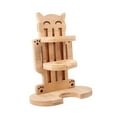 thumbnail image 3 of Wooden Rabbit Vertical Drinker Holder Water Bottle Stand Rack Adjustable Auto Dispenser Holder for Hamster Hedgehog Chinchillas Squirrel Rat 16.5cmx9cmx21cm, 3 of 9