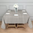 thumbnail image 3 of Square Tablecloth, Waterproof Polyester Table Cover, Wrinkle Resistant & Washable Fabric for Dining, Kitchen, Picnic, 42x42in(107x107cm), Wood Print, 3 of 6