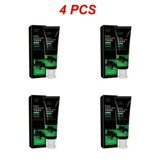 1~5PCS White And Refreshing For Breath Bamboo Charcoal Smoke Stains And Odor Removing Tooth Stains