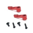 thumbnail image 2 of 2 Pièces RC Voiture Servo Bras Véhicule Métal Servo Modèle Véhicule Métal Direction Bras Réparation Pièces de Rechange pour WL Jouet A949 Rouge, 2 of 5