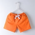 thumbnail image 2 of Coerni Kid Toddler Unisex Candy Colored Summer Cotton Shorts Elastic Waist Casual Shorts Comfort Breath Clothes, 2 of 4