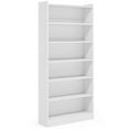 thumbnail image 3 of GVN Storage Shelves, Bookshelf Stand,Wood Bookcase, 72" Tall Bookshelf with 6-Tier Open Storage Shelves,White(6-Tier), 3 of 3