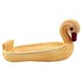 thumbnail image 4 of 4X Eco-Friendly Woven Basket Storage Basket Imitation Rattan Woven Basket Animal Shape Storage Basket Display Basket, 4 of 8