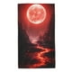 thumbnail image 1 of Balery Red Moon Lava Toalla de Microfibra Premium con Estampado – 27.5x16 pulgadas, Alta Absorción, Suave y Aterciopelada, Secado Rápido, 1 of 6