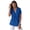 Dark Sapphire, variant on Women's Plus Size Jewel-Neck Shrug