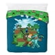 thumbnail image 5 of Juego de funda de edredón Jay Franco Minecraft de 3 piezas, tamaño completo, azul, 5 of 7