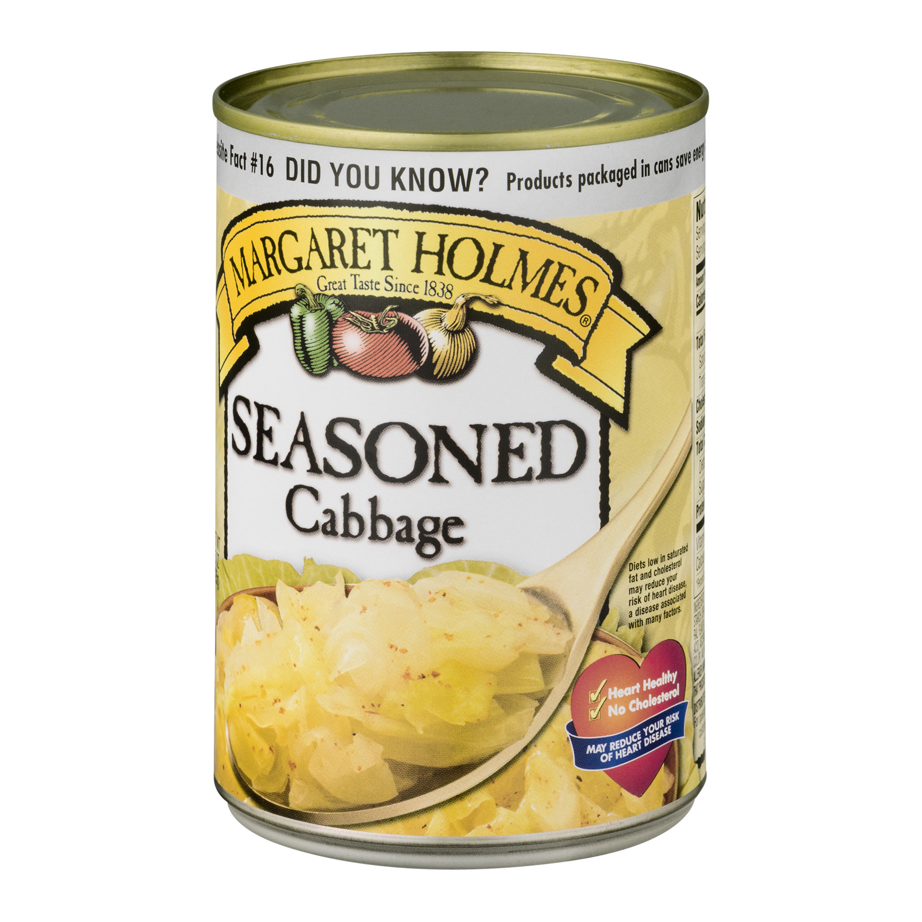 Margaret Holmes Seasoned Cabbage 15 Oz Walmart Com Walmart Com