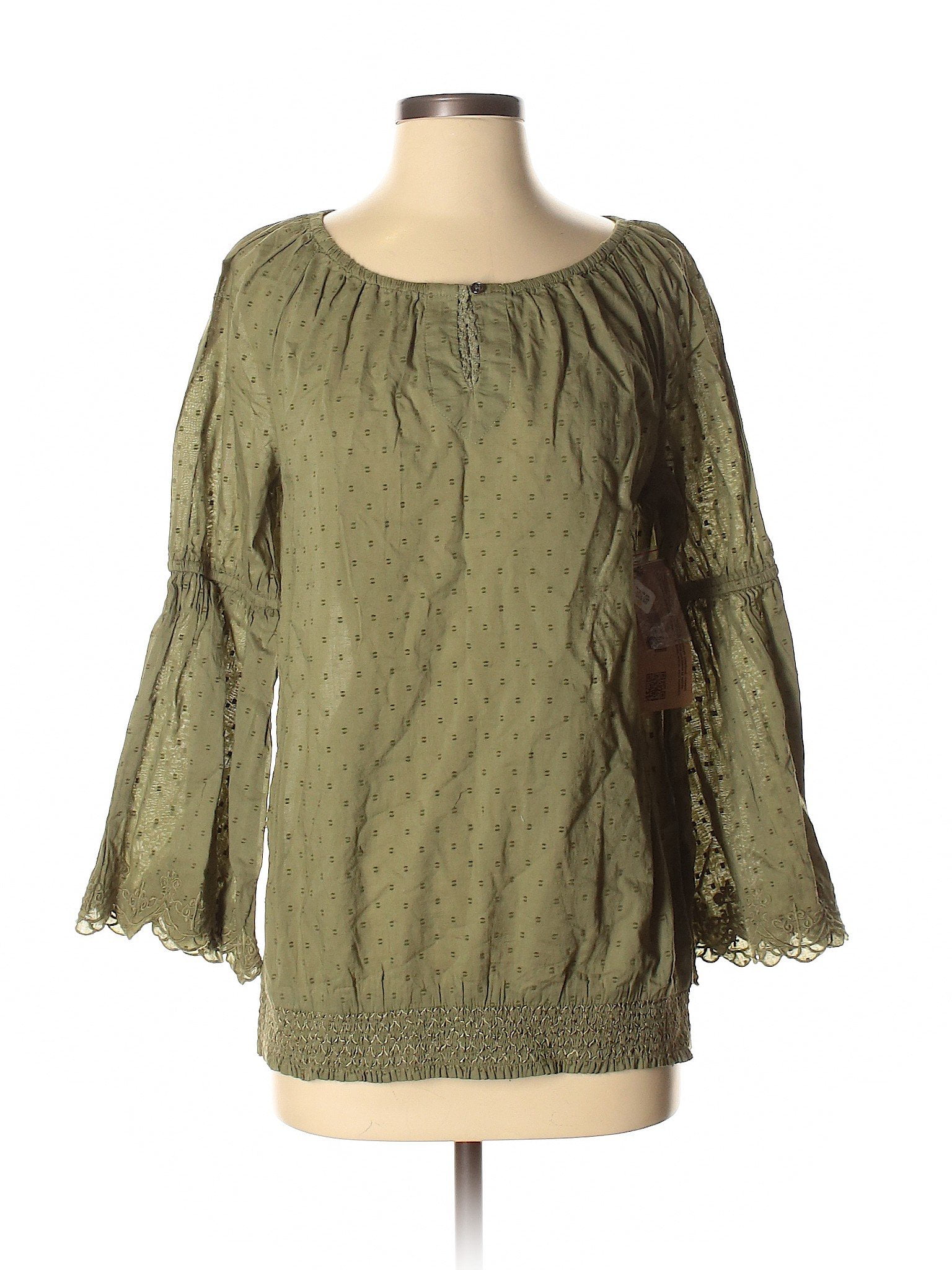 Ruff Hewn - Pre-Owned Ruff Hewn Women's Size S 3/4 Sleeve Blouse ...