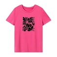 thumbnail image 1 of Camiseta De Mujer Ropa Elegante Top De Manga Corta Para Deportes En La Calle Vacaciones S, 1 of 7