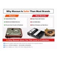 thumbnail image 2 of Maxsun Butane or Propane Dual Fuel Portable Gas Stove MS-3800LPG (Red), Up to 9,560BTU High Power, Camp Stove, with Carrying Case, 2 of 9