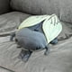 thumbnail image 1 of Mochila de peluche con forma de cigarra, bolsa de peluche de dibujos animados para niños, regalo de año Nuevo Negro, 1 of 9