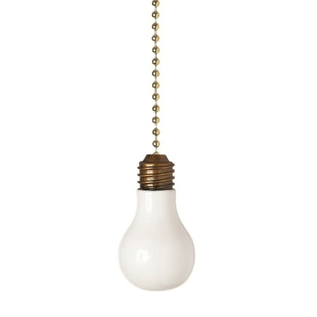 Light Bulb Decorative Ceiling Fan Light Dimensional Pull