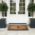 thumbnail image 7 of A1 Home Collections Natural Coir & Rubber Door Mat, Long-Lasting Entrance Doormats for Front Door, Thick & Non-Slip Durable Outdoor Entry Mat 30" x 48", 7 of 7