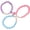 Heart B, variant on Bestie Heart Matching Bracelets Set of 3,Mother Daughter Beads Bangles Set for Best Friends Sister Birthday Vacation Gifts