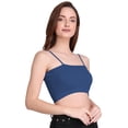 thumbnail image 3 of eloria Women's Cotton Padded Wire Free Bralette Bra, 3 of 4