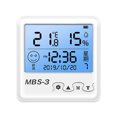 thumbnail image 1 of LCD DIGITAL INTERIOR INTERIOR CAMBIAR TEMPERATURA METER METER HOME OFICINA HOTELICIO TERMÉTRO TERMÓMETER HYGRÓMÉTICO Suministros para el hogar con retroiluminado Monstrate HA010478-02B, 1 of 6