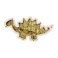 thumbnail image 2 of Tablero sensorial de madera, regalos de juguete, juego de aprendizaje, juguetes educativos cognitivos, accesorios de bricolaje para guardería, dinosaurio dorado Sunnimix Tablero ocupado Montessori, 2 of 8