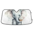 thumbnail image 2 of Elephant Ice Cream Automotive Front Car Windshield Sun Shade Reflector Foldable for Front Fit for Cars Truck SUVs, 2 of 8