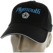 Plymouth Black Baseball Cap Trucker Hat Snapback Prowler Roadrunner Barracuda