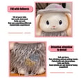 thumbnail image 4 of ddioayh Clearance Easter Hat White Rabbits Doll Plushs Toy Little Rabbits Snow Rabbits Doll Children's Companion Soothing Cloth Doll, 4 of 6